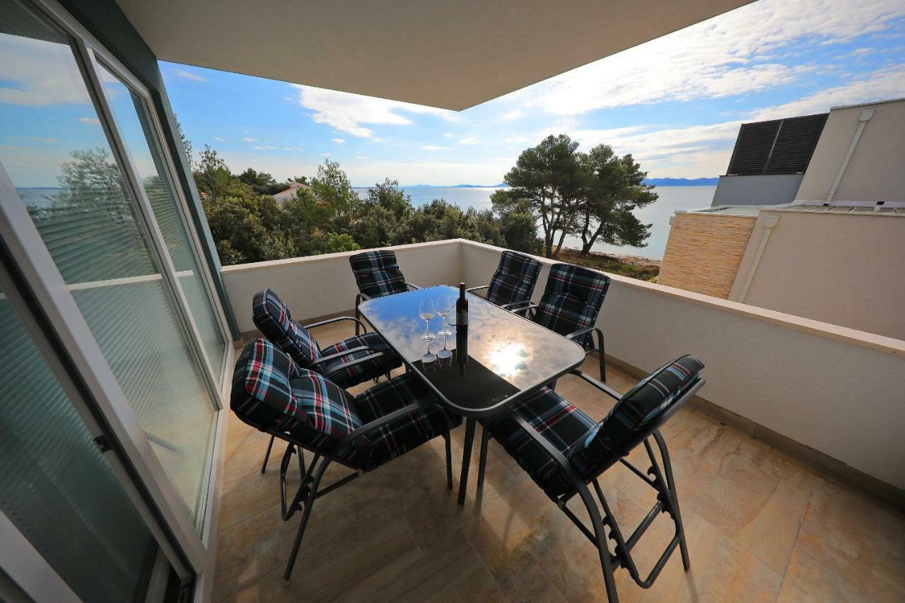 Luxury Sunset Penthouse With Seaview Apartment Petrcane Luaran gambar