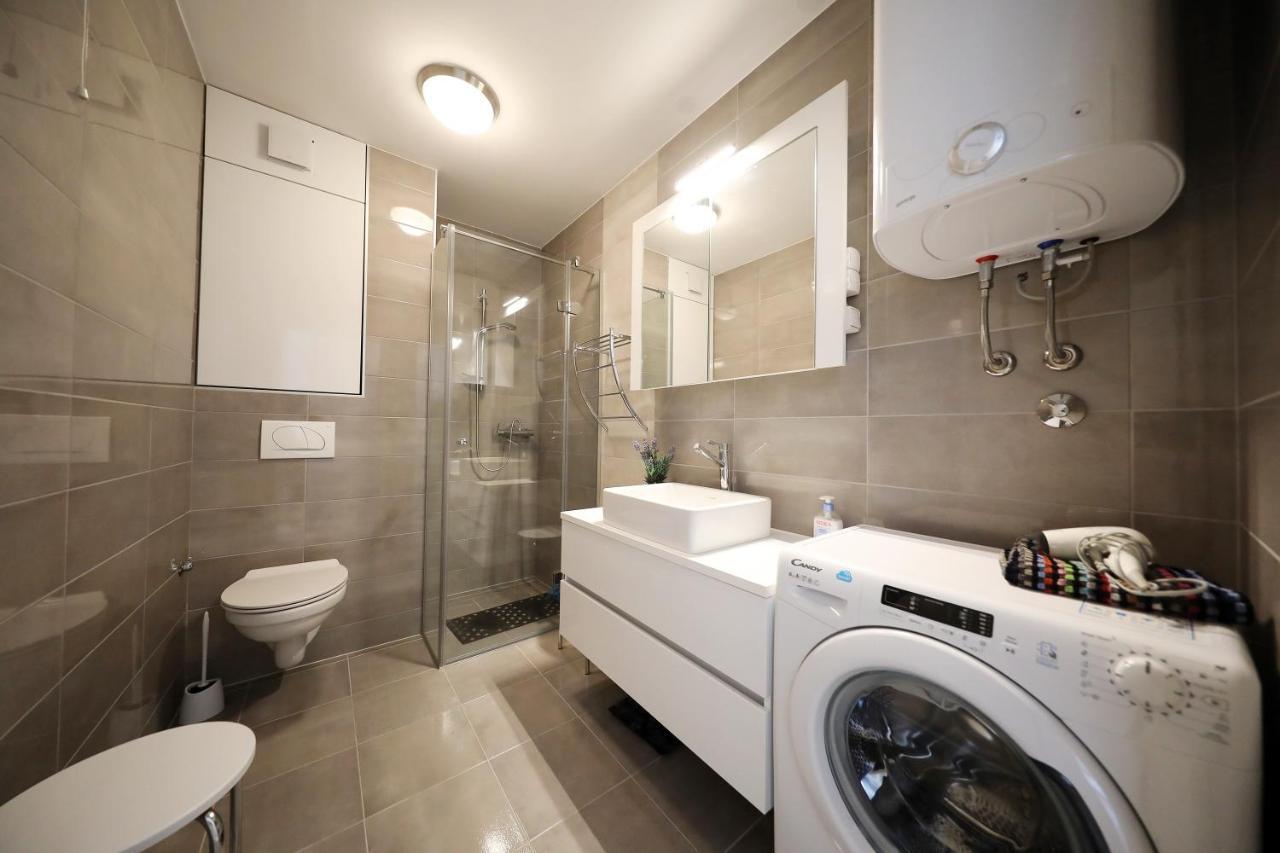 Luxury Sunset Penthouse With Seaview Apartment Petrcane Luaran gambar